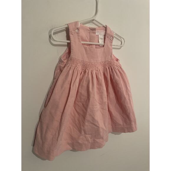 Janie And Jack Pink Dress 3-6 Months - Picture 2 of 6